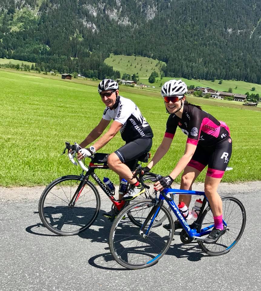 Global Cycling Adventures | Craig with daughter Alice